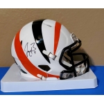 Joe Burrow signed Cincinnati Bengals Amp Mini Helmet Fanatics Authenticated